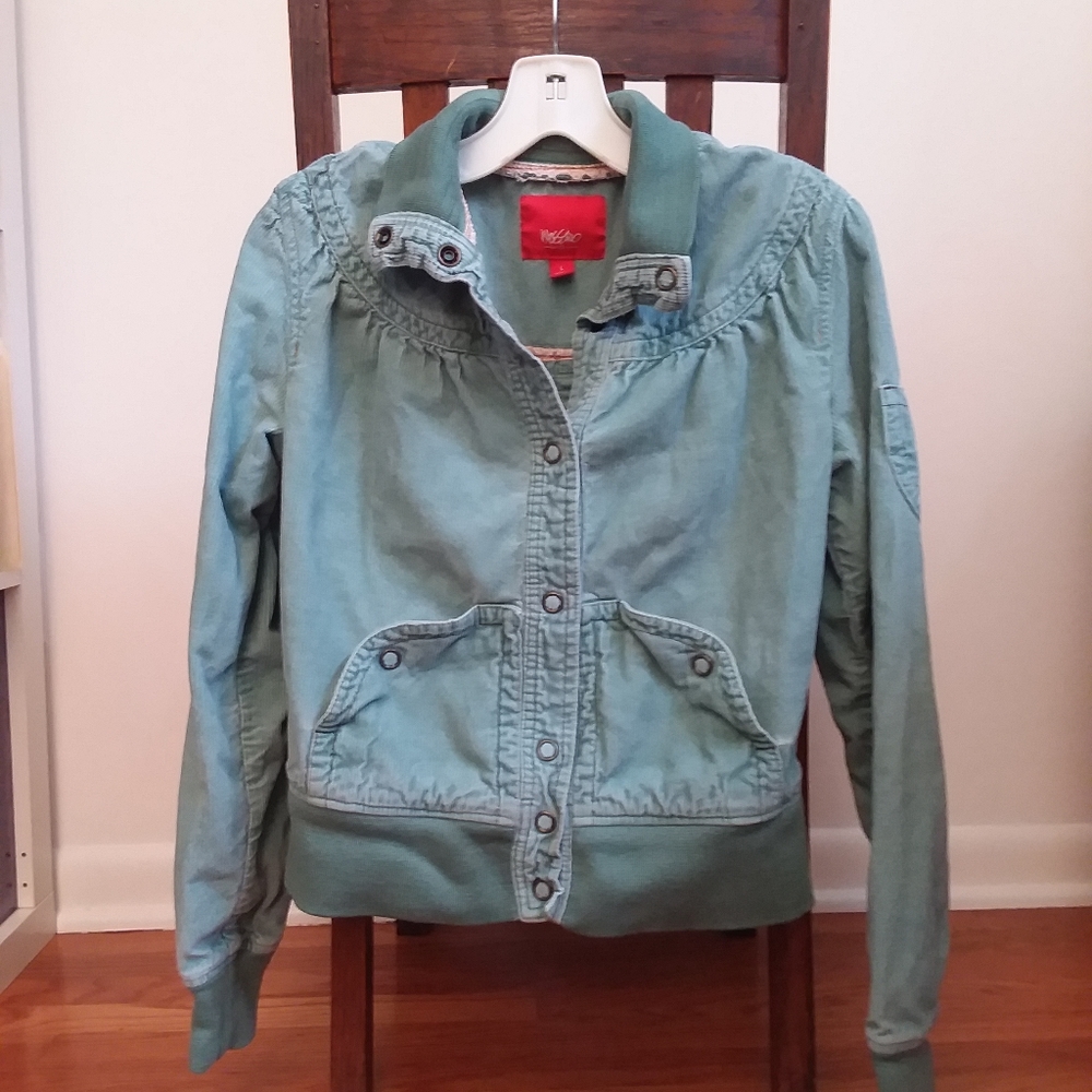 Green Corduroy Mossimo Jacket - Size Med/Large
